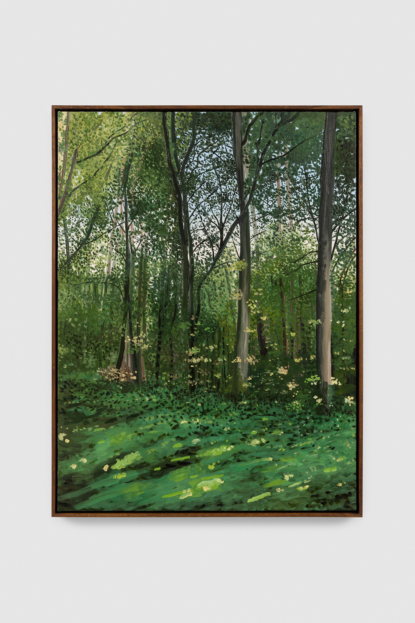 John Hodgkinson, <i>7/40</i>, 2025. Oil on canvas, 32 5/8 x 24 3/4 x 1 5/8 in (83 x 63 x 4 cm)